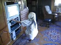 شلخته قدیمی فرانسوی می شود دو خروس پر شده فیلم سسکی اینستا در گربه و الاغ او